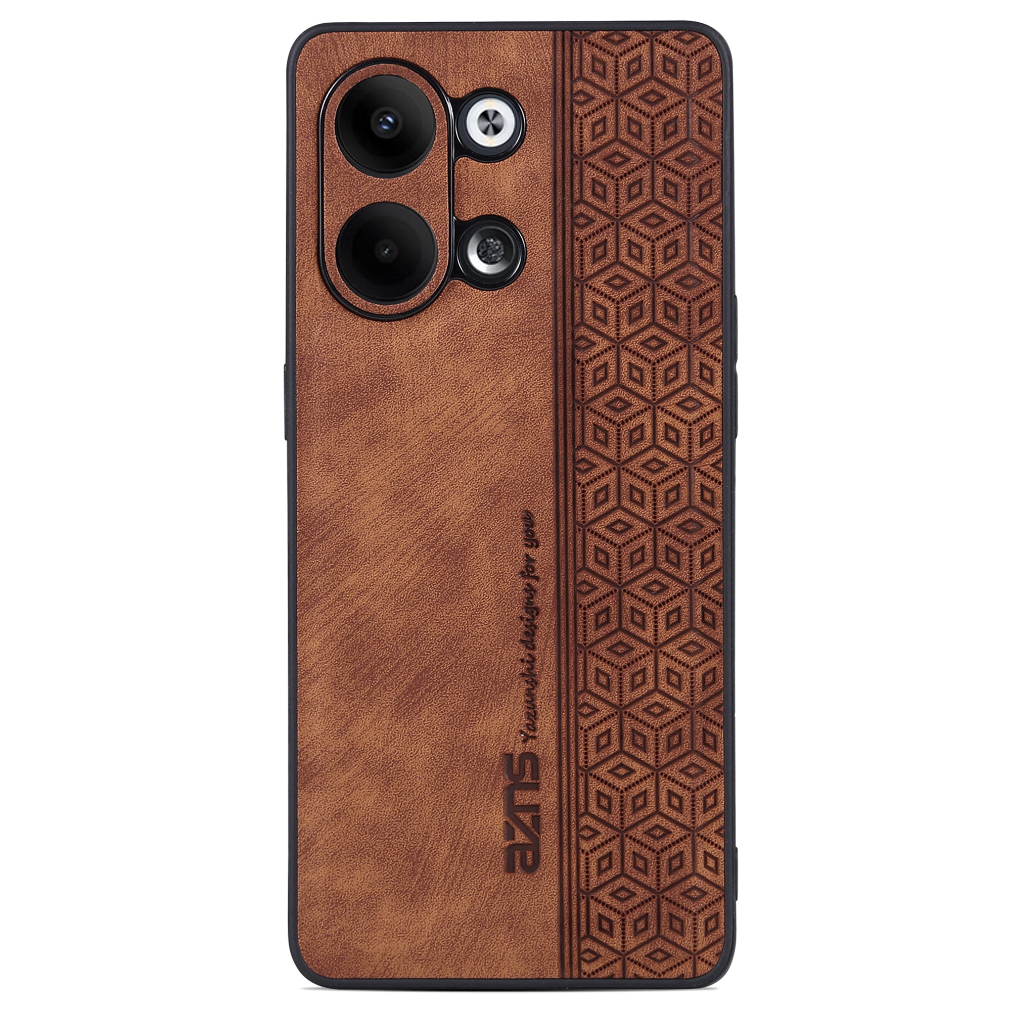AZNS For Oppo Reno9 Pro 5G Imprinted Pattern Ultra Slim Phone Case Anti-drop PU Leather Coated TPU Protective Cover AZNS For Oppo Reno9 Pro 5G Imprinted Pattern Ultra Slim Phone Case Anti-drop PU Leather Coated TPU Protective Cover